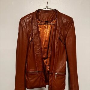 Women's vintage Marciano  real  Leather Jacket